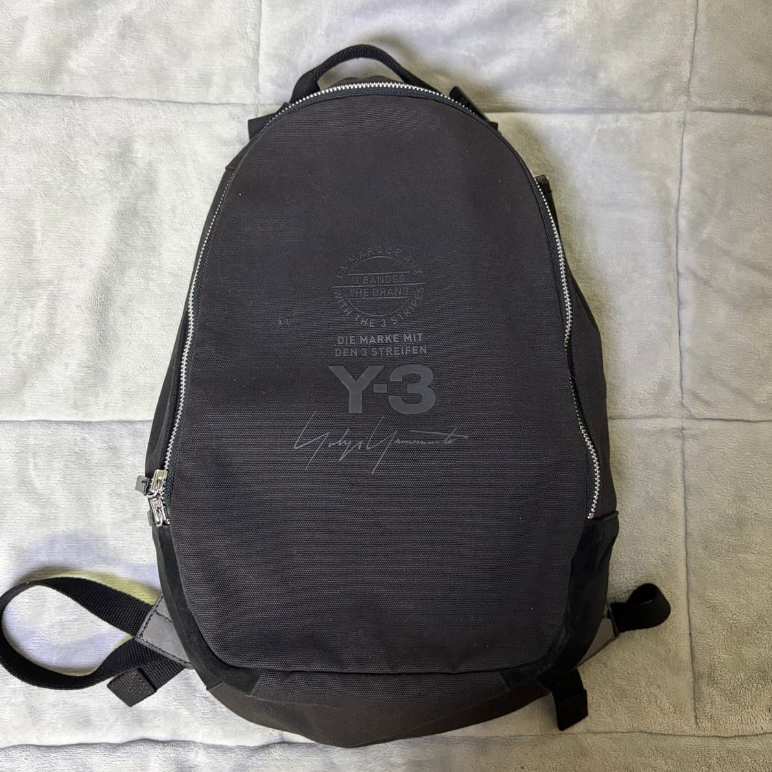 y-3 요지야마모토 백팩 블랙 상품이미지1