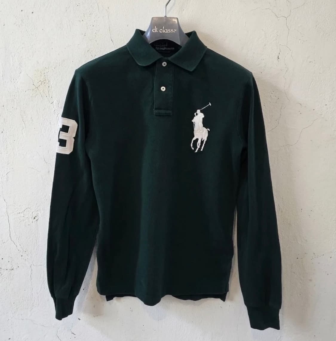 정품 폴로랄프로렌 빅포니 긴팔 카라티 S 상품이미지1