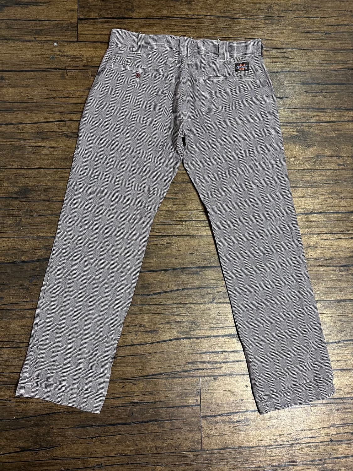 Dickies 체크 면바지 32사이즈 올드스쿨 빈티지 상품이미지4