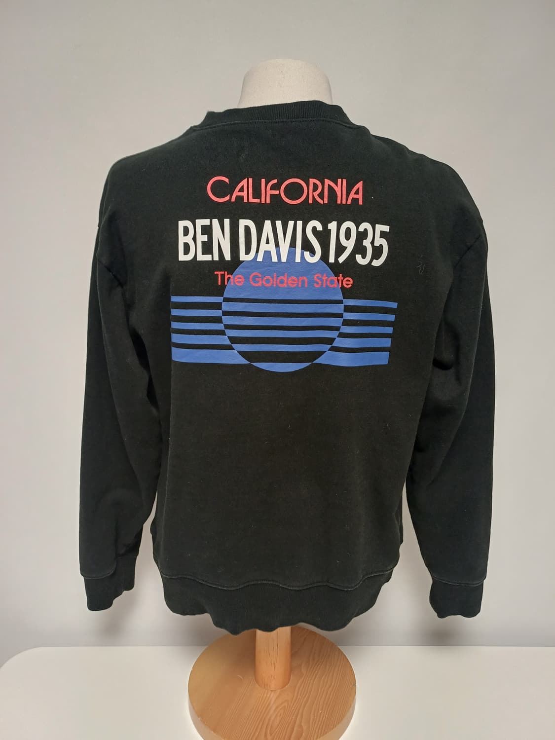 [M] 벤데이비스 재팬라인 로고 맨투맨 (박시 크롭핏) 상품이미지3