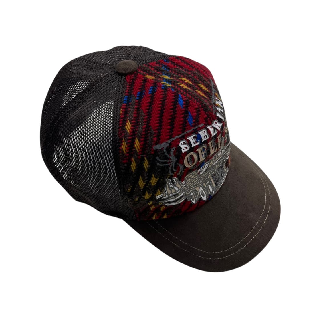 2000s 빈티지 브라운 메쉬 볼캡 상품이미지6