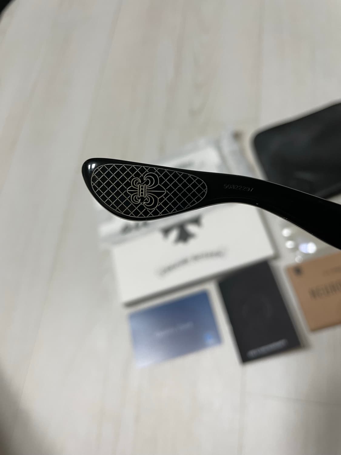크롬하츠 컨볼루티드 블랙 실버 상품이미지5
