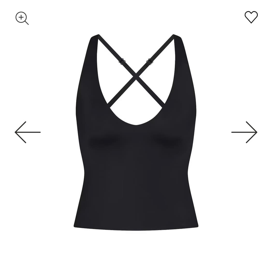 SKIMS 나이키 레이서백 탱크탑 상품이미지1