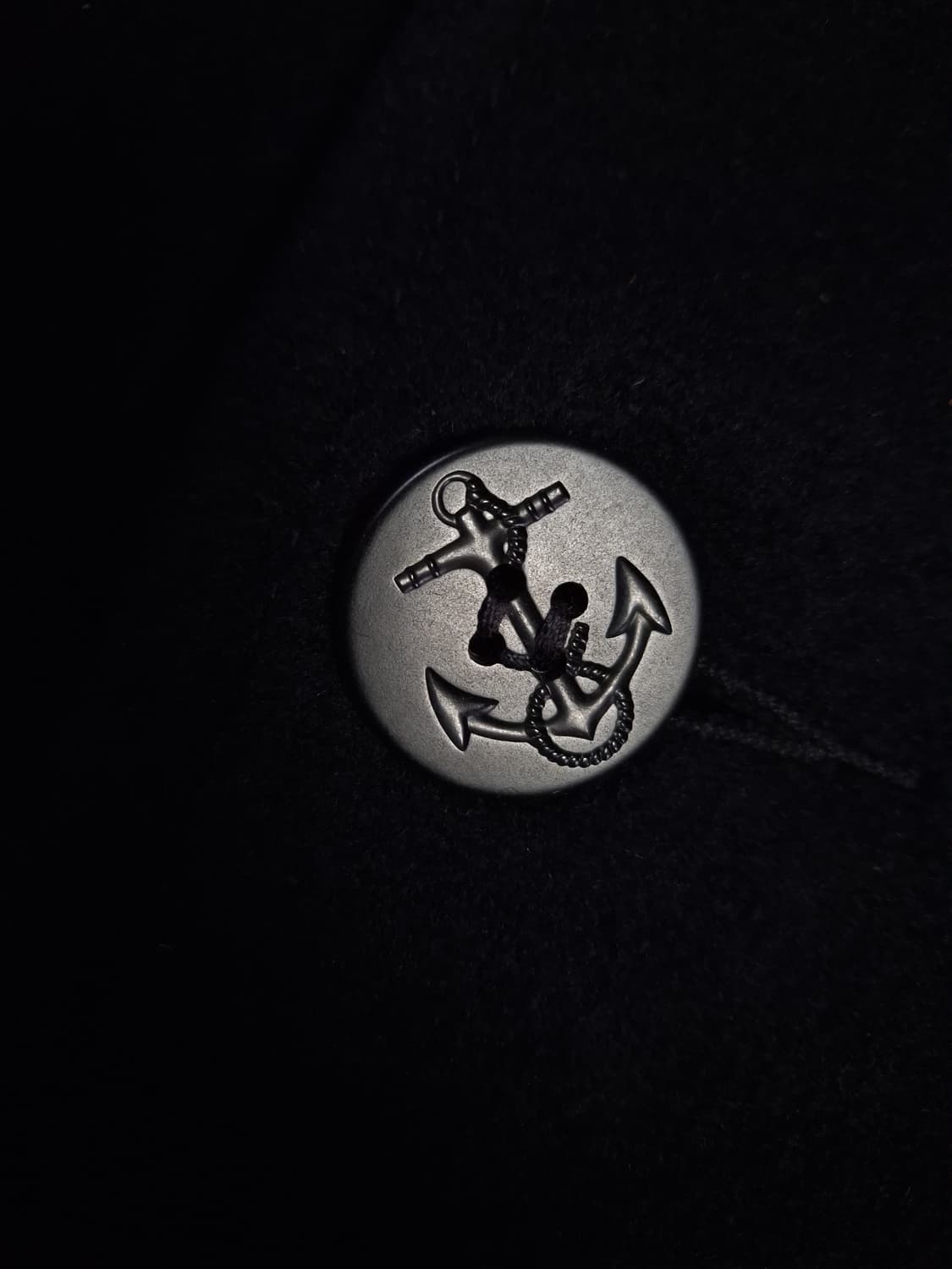 새제품 오리지날 신형 미국제조 미해군 TYPE 쇼트사 울 싱글 피코트 상품이미지3