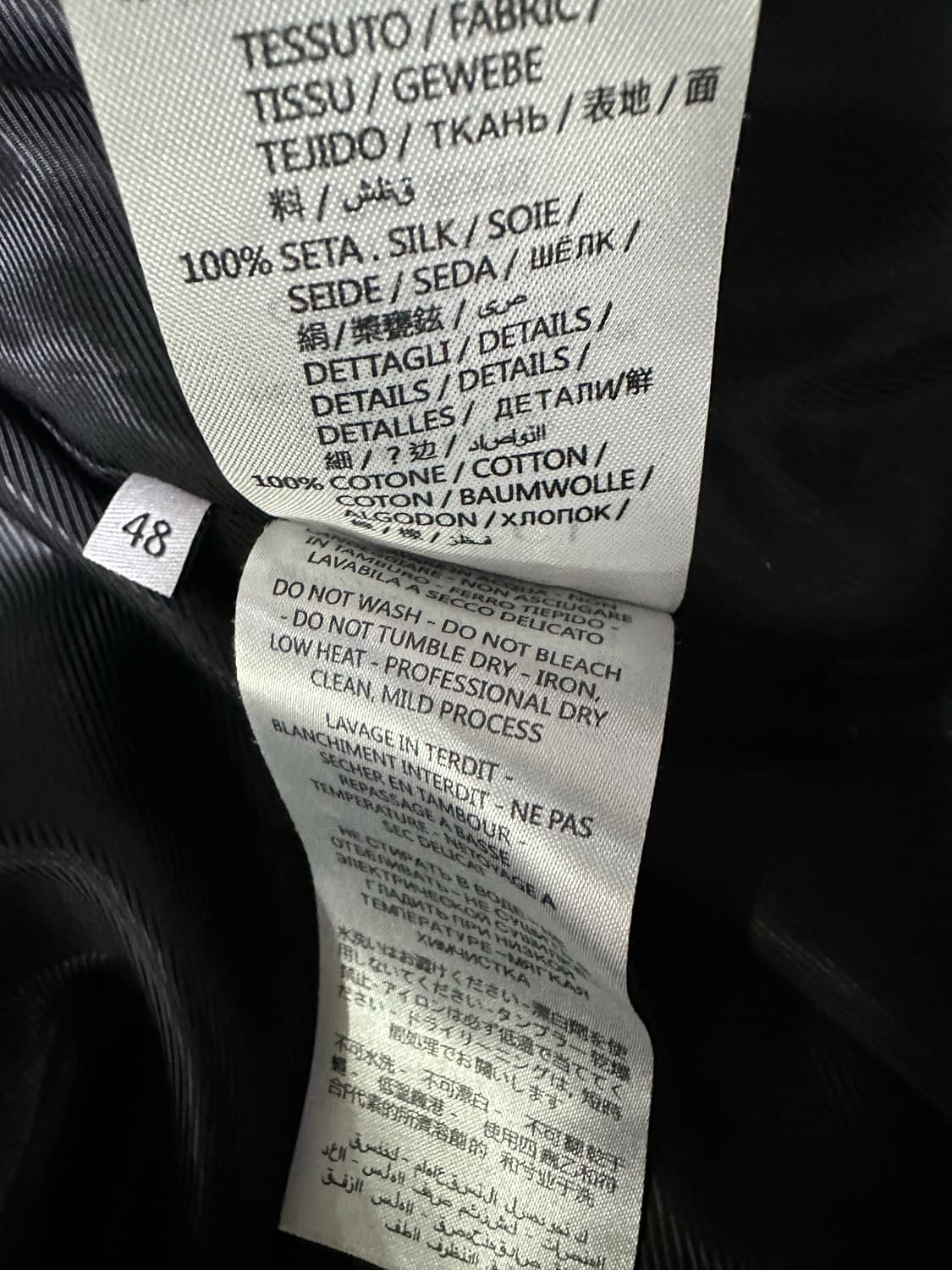 구찌 플라워 패턴 봄버 자켓 블랙 상품이미지5