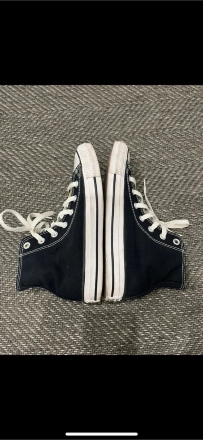 컨버스 하이 블랙 상품이미지3