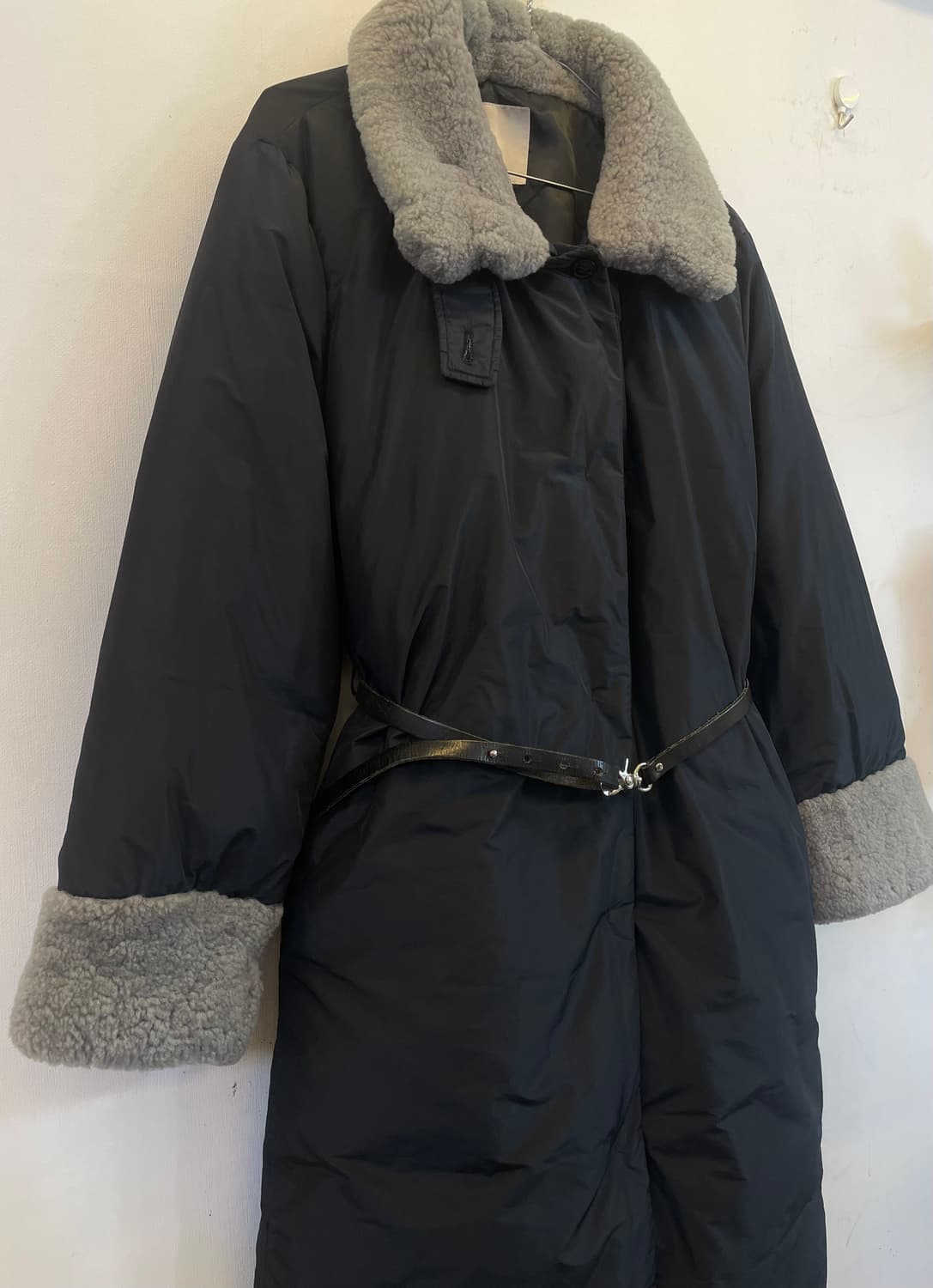 셀렙샵 구스다운 롱패딩코트:) 벨트패딩점퍼자켓 여자여성 롱패딩코트77 상품이미지4