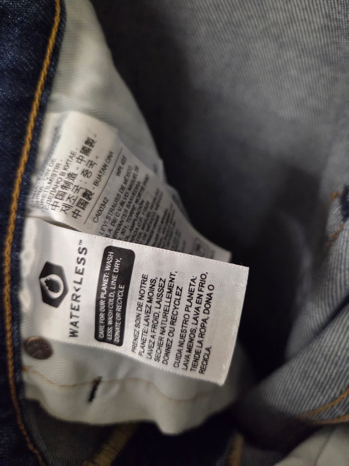 빅E 프리미엄  셀비지 리바이스  청바지 상품이미지5