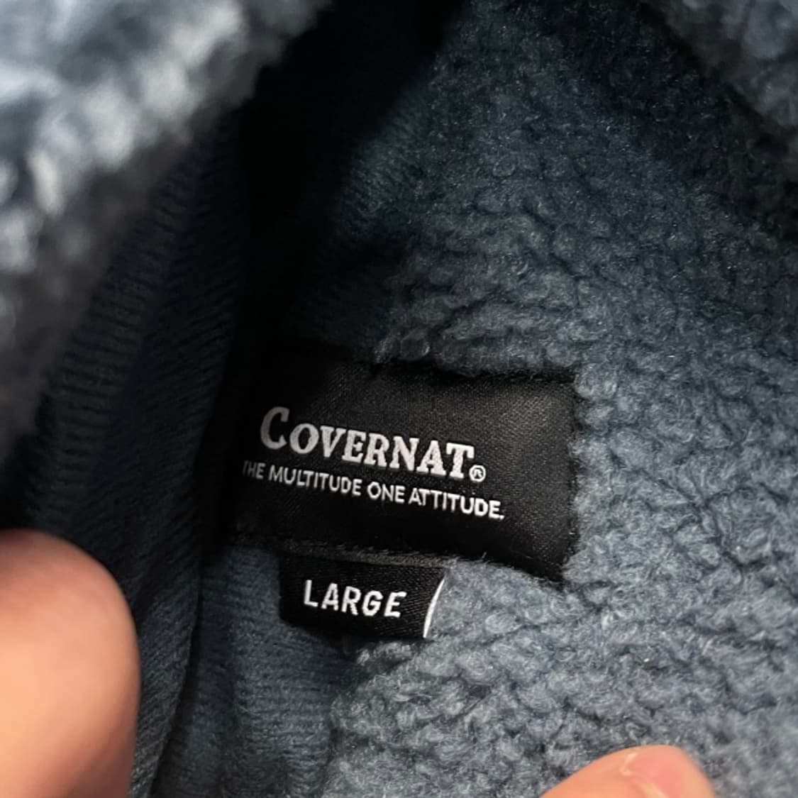 100 커버낫 리버시블 후리스 점퍼 상품이미지3