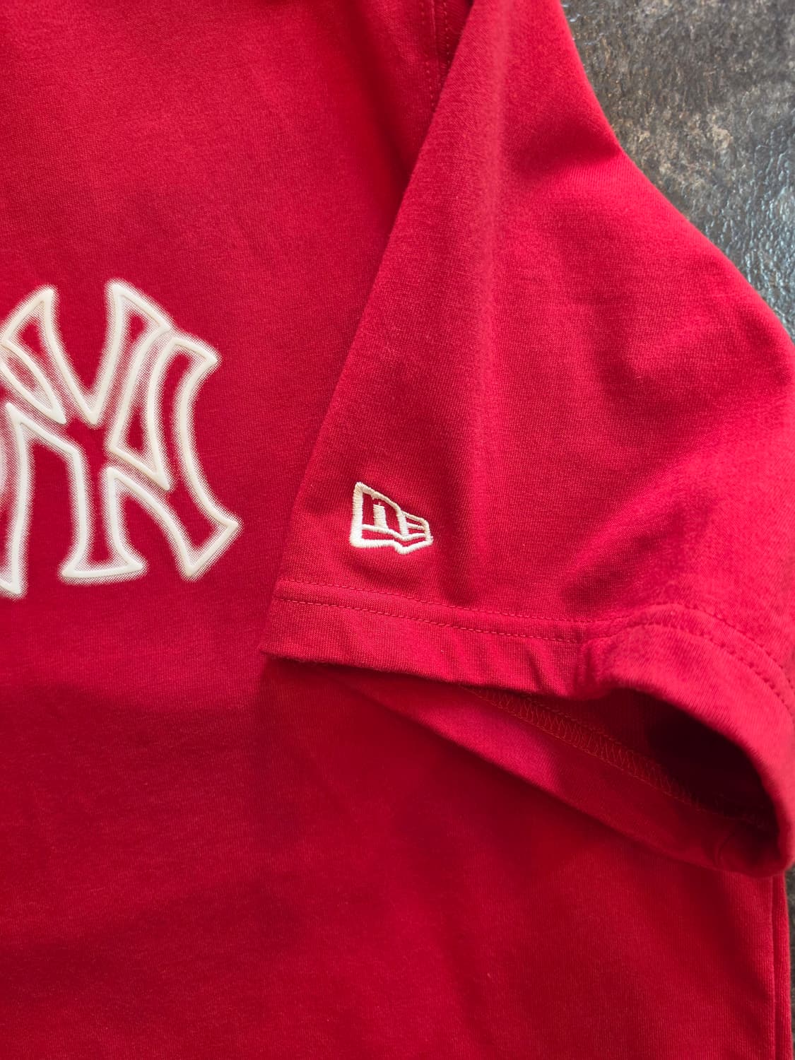 [뉴에라] MLB 뉴욕 양키스 네온 로고 티셔츠 삼바 상품이미지4