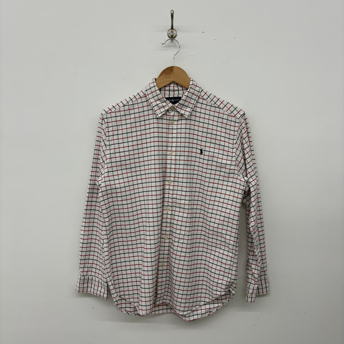 폴로 랄프로렌 체크 긴팔 셔츠 남성 L 상품이미지1