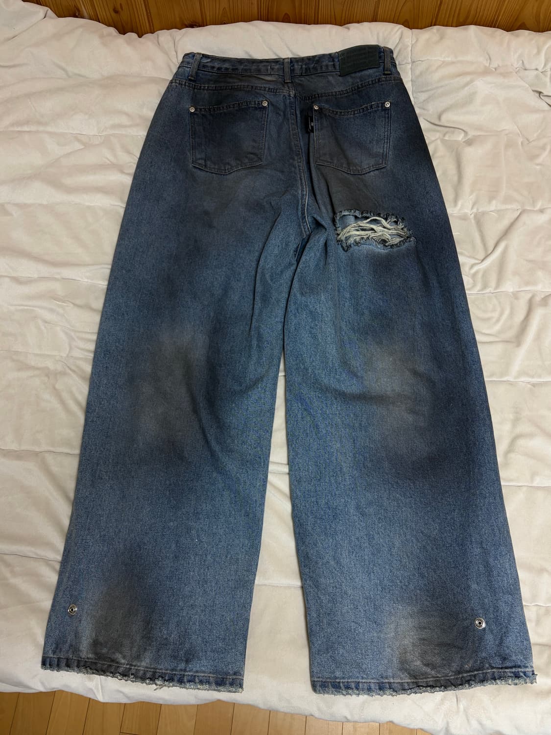 미스테리어스호텔 DIRTY WASHED DENIM 상품이미지7