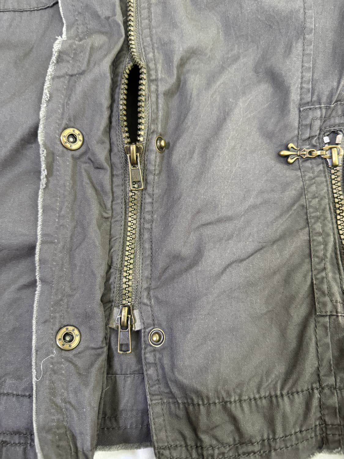 Sky bomber 보노 타입 밀리터리 후드 자켓 y2k lgb goa 상품이미지7