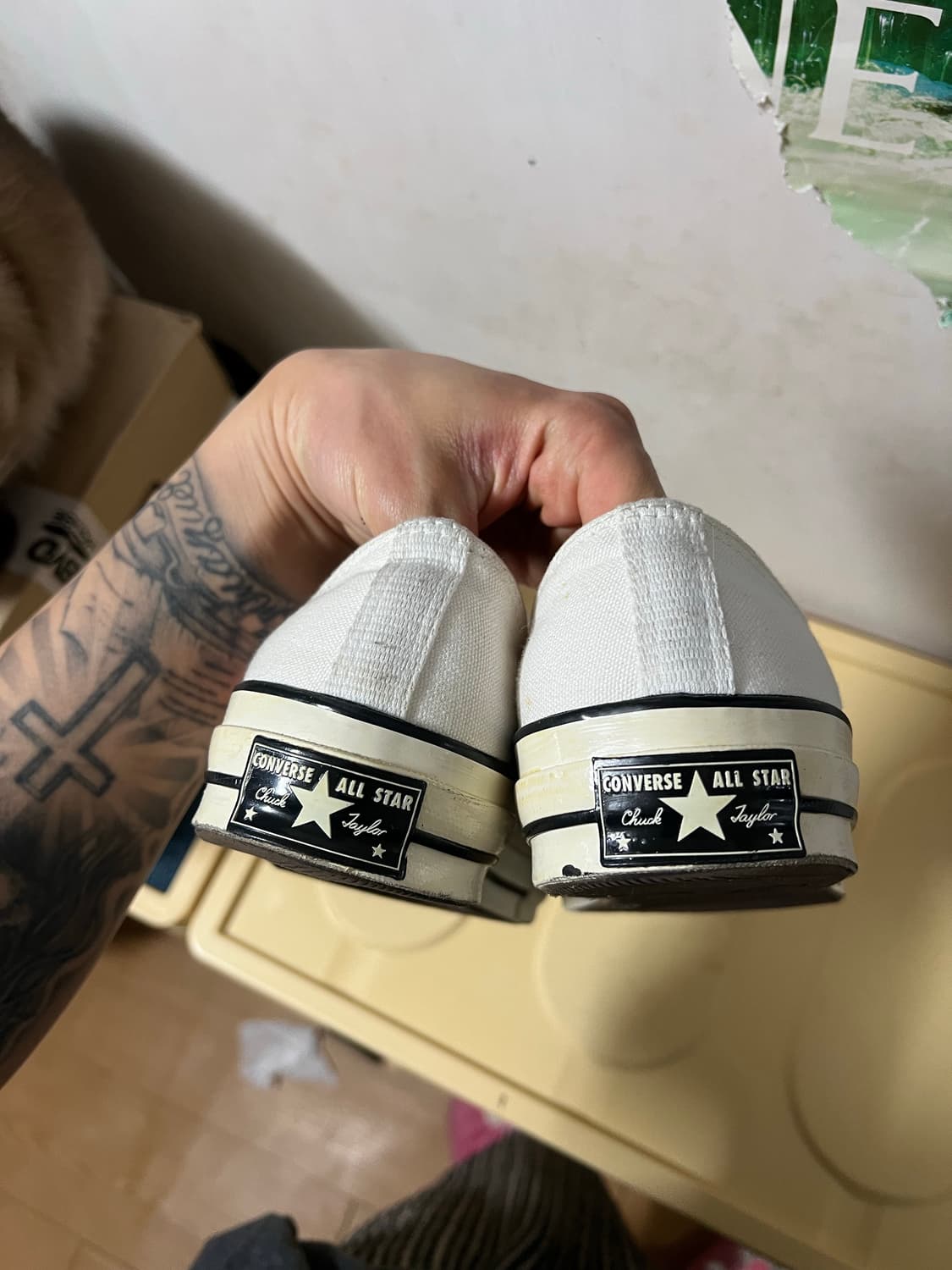 [285] 컨버스 플레임 화이트 상품이미지4