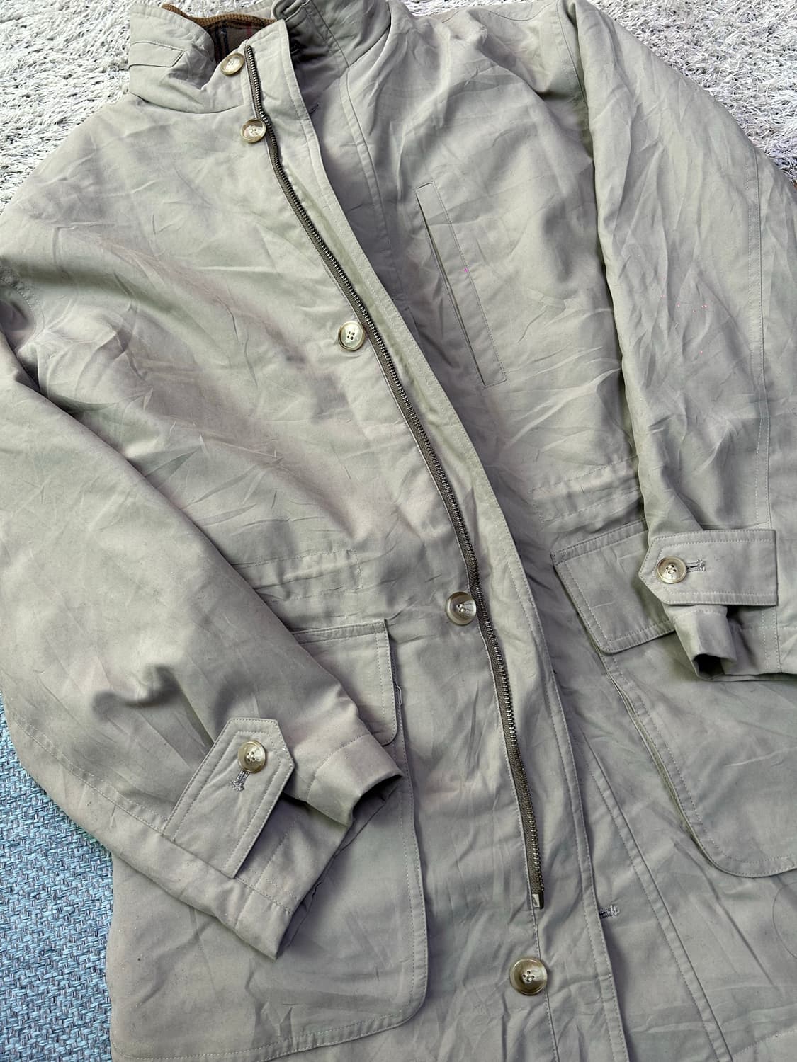 일본판 피에르가르뎅 내피 헌팅자켓 사이즈 105 상품이미지2