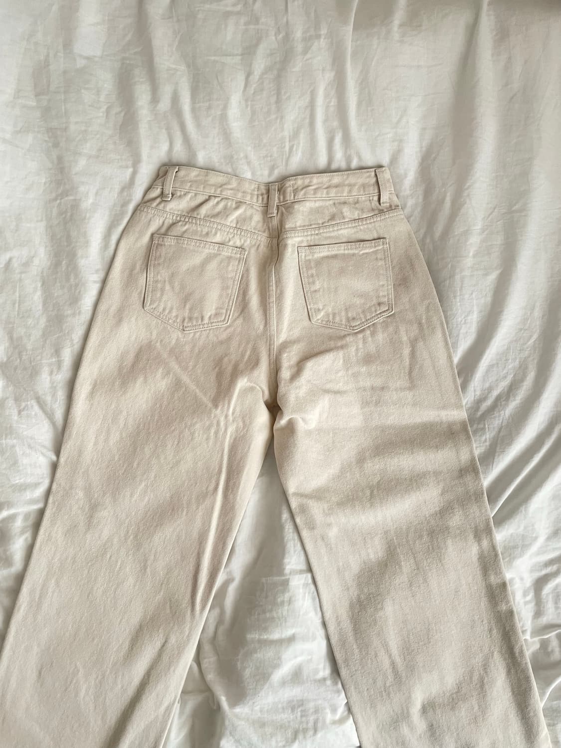 LE 아이보리 데님 팬츠 상품이미지3