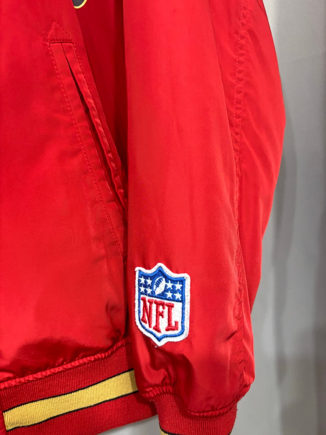 NFL x GU 샌프란시스코 점퍼 봄버 자켓 M 상품이미지6