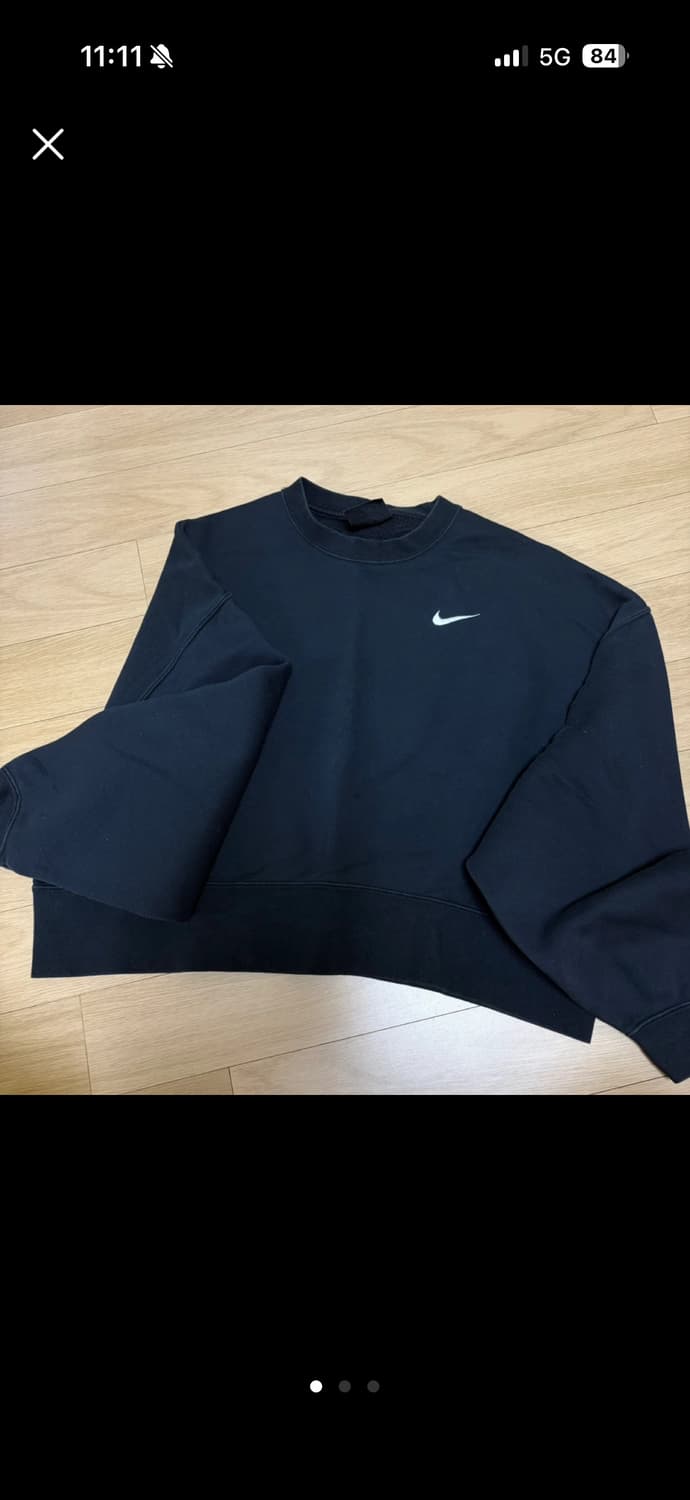 나이키 크롭맨투맨 상품이미지1