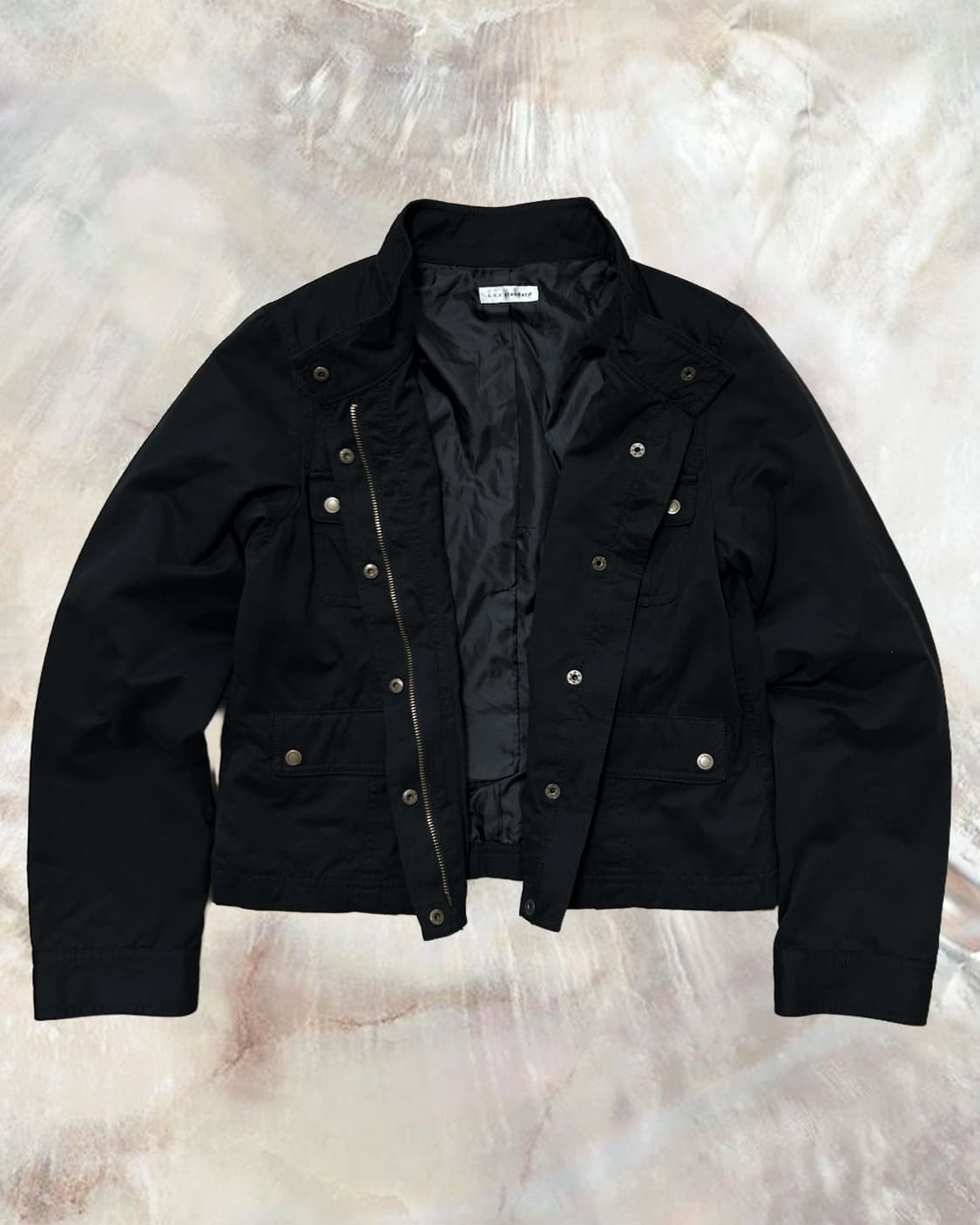 빈티지 코튼 블랙 자켓 상품이미지2