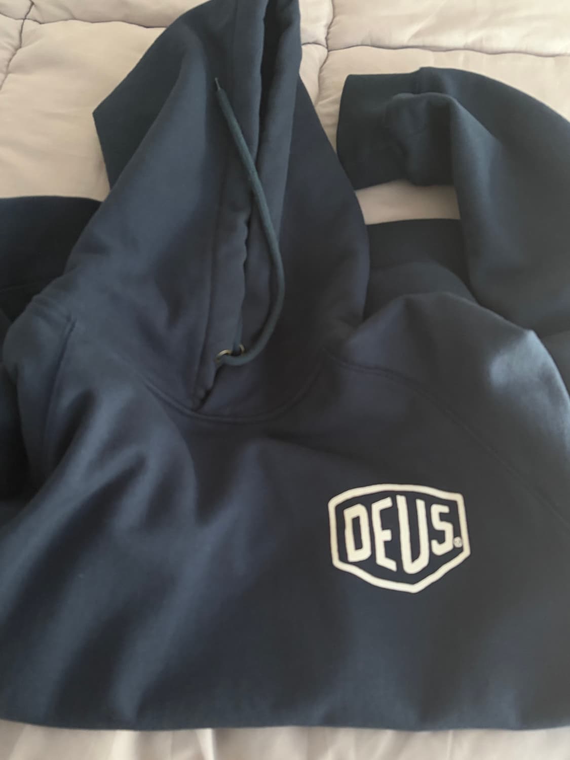 데우스 후드 서울 네이비  상품이미지1