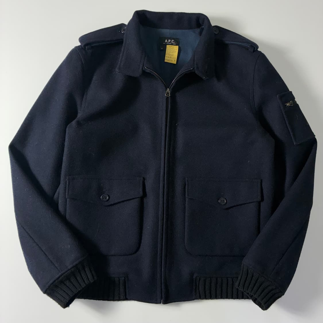 A.P.C.  아페쎄 네이비 울 자켓  상품이미지2