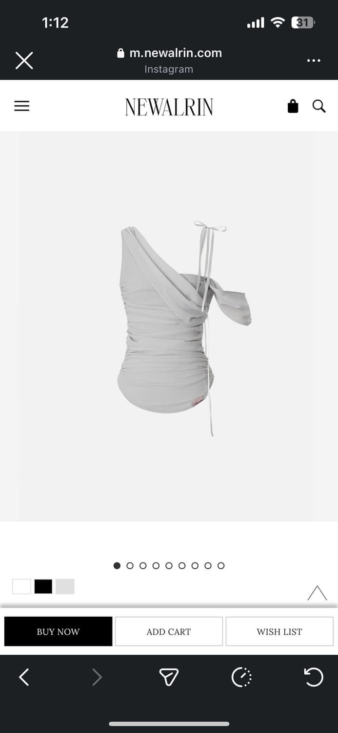 (미개봉) (새상품) 뉴얼린 블라우스 26SS 상품이미지2