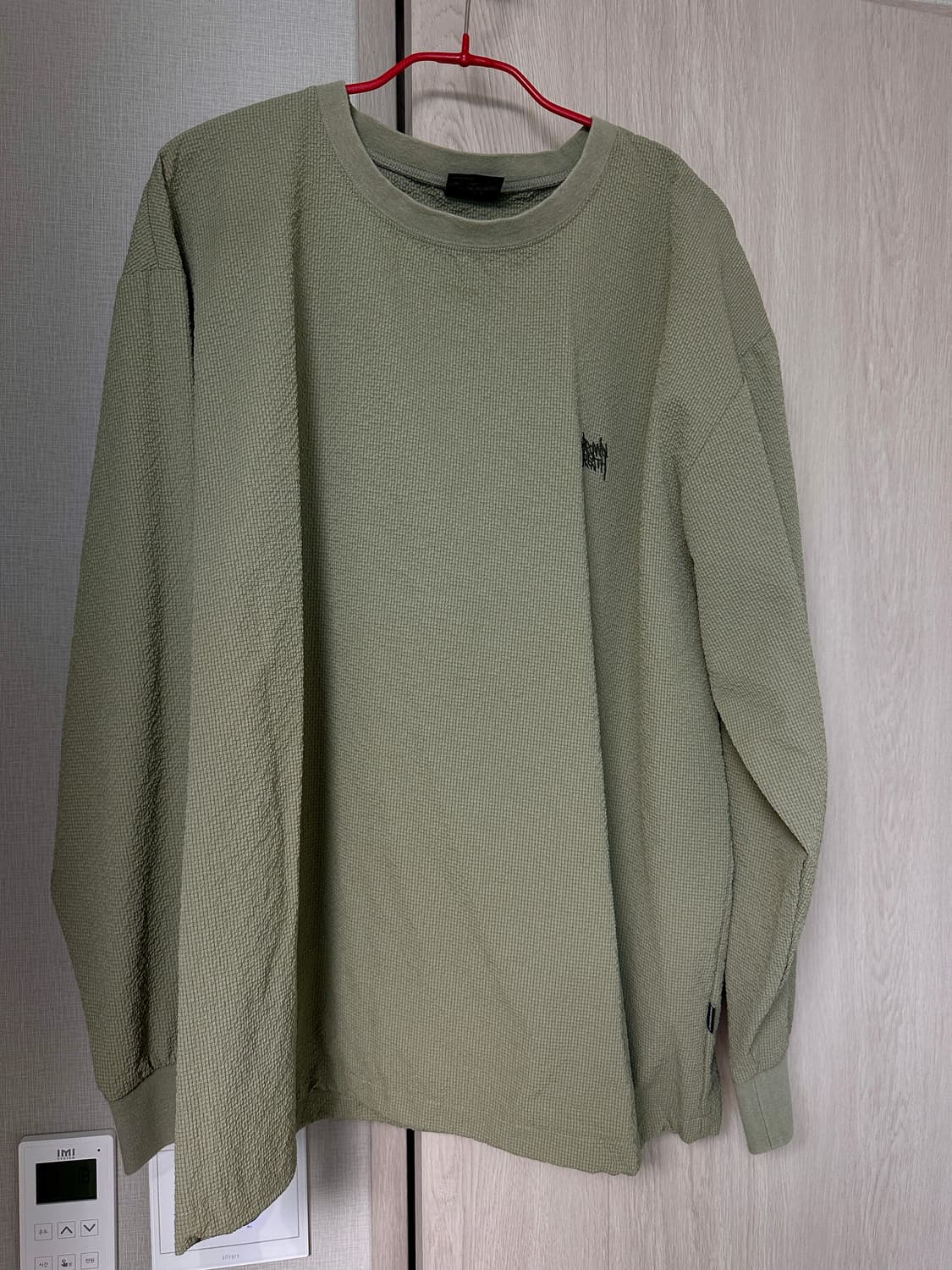 브라운 브레스 시어서커 긴팔 롱슬리브 팝니다! 상품이미지1