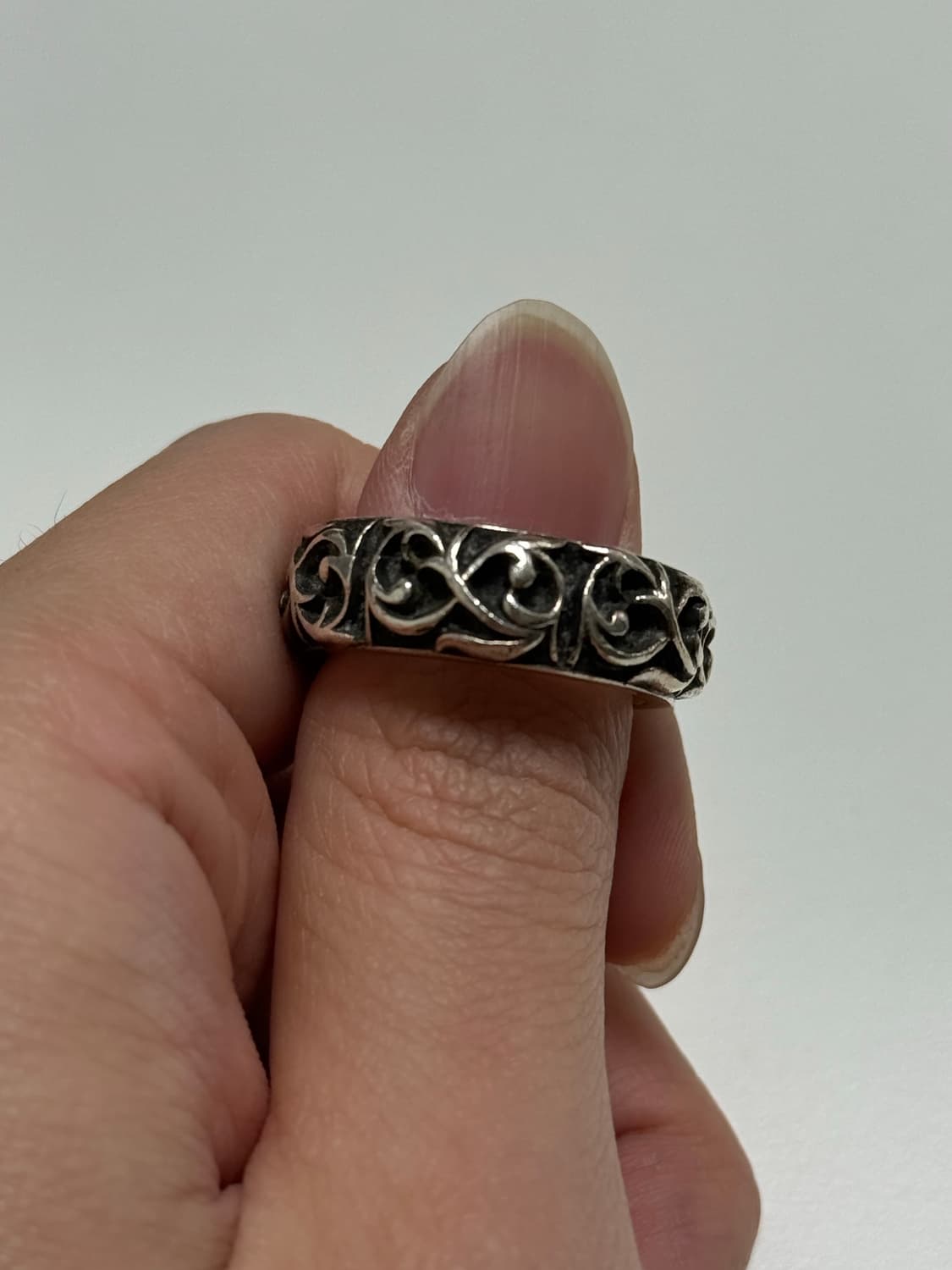 크롬하츠 이터니티 바인 밴드링 us9 인보이스O 상품이미지3