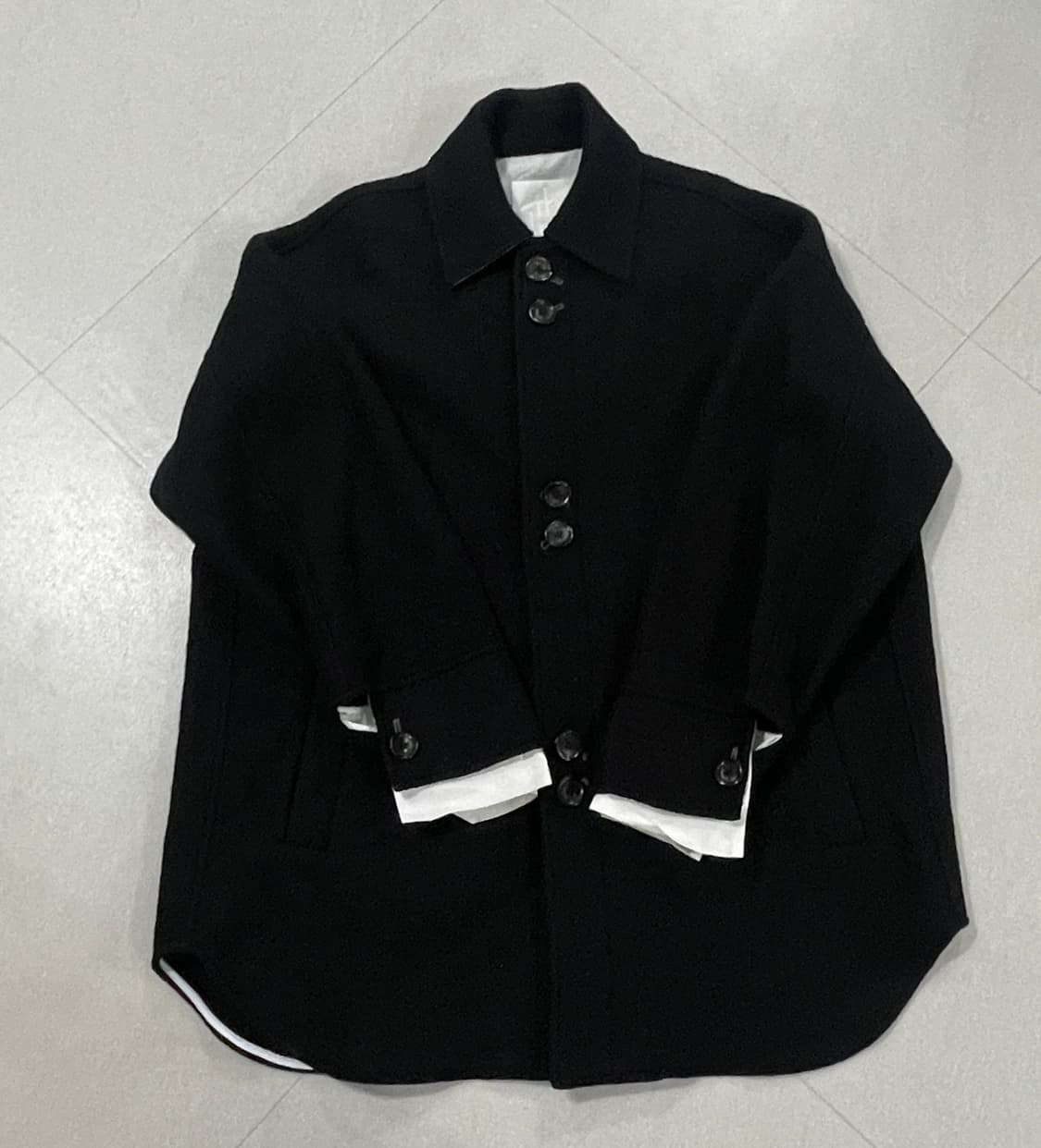 더일마 Theilma 자카드 울 코트 상품이미지3