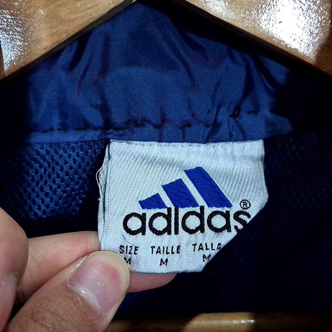 Adidas 아디다스 빅 로고 바람막이 상품이미지5
