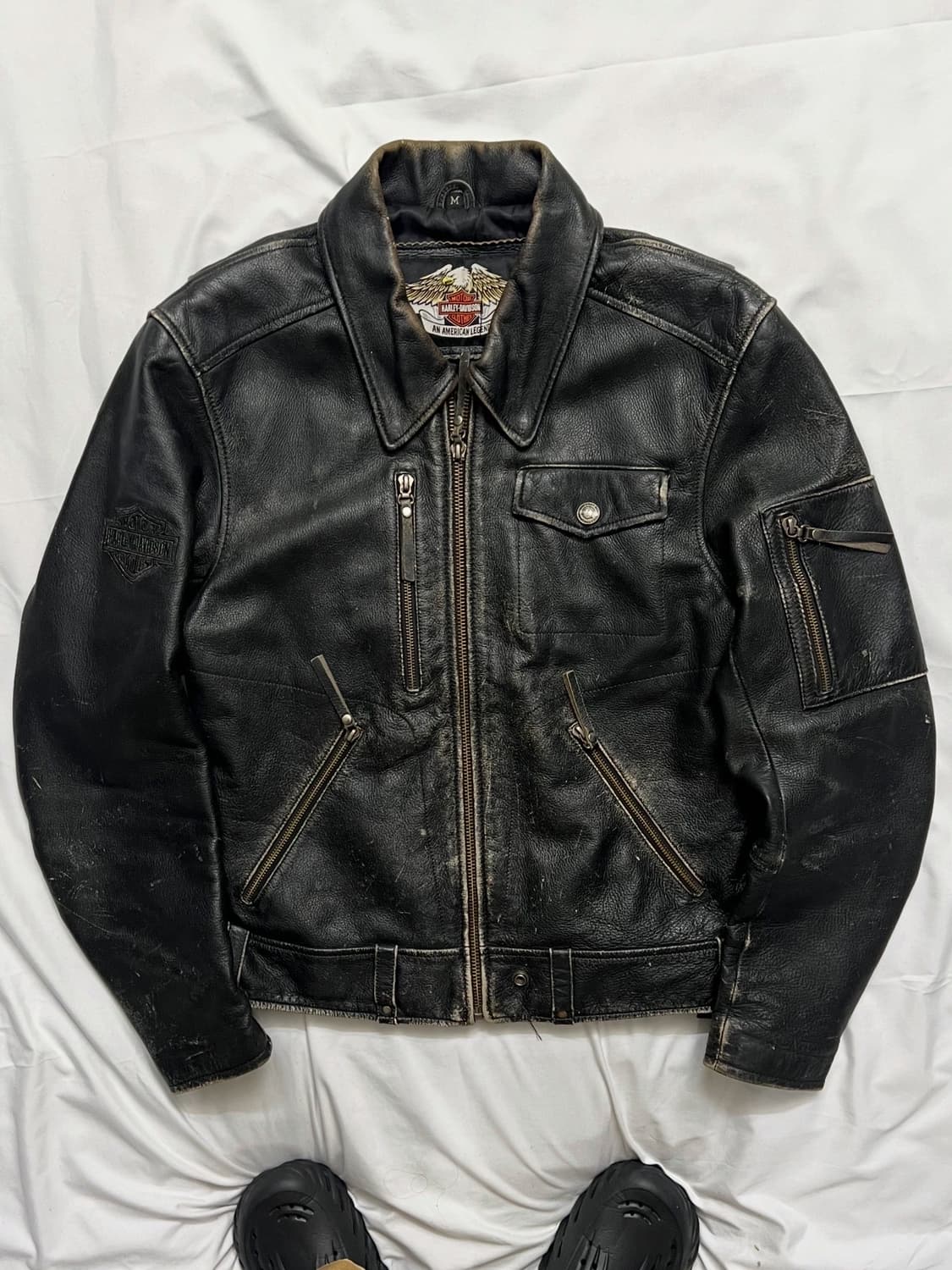 할리데이비슨 가죽자켓 라이더자켓 상품이미지2