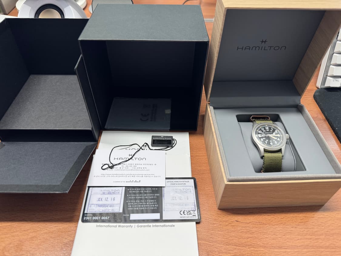 해밀턴 카키필드 38mm 상품이미지2