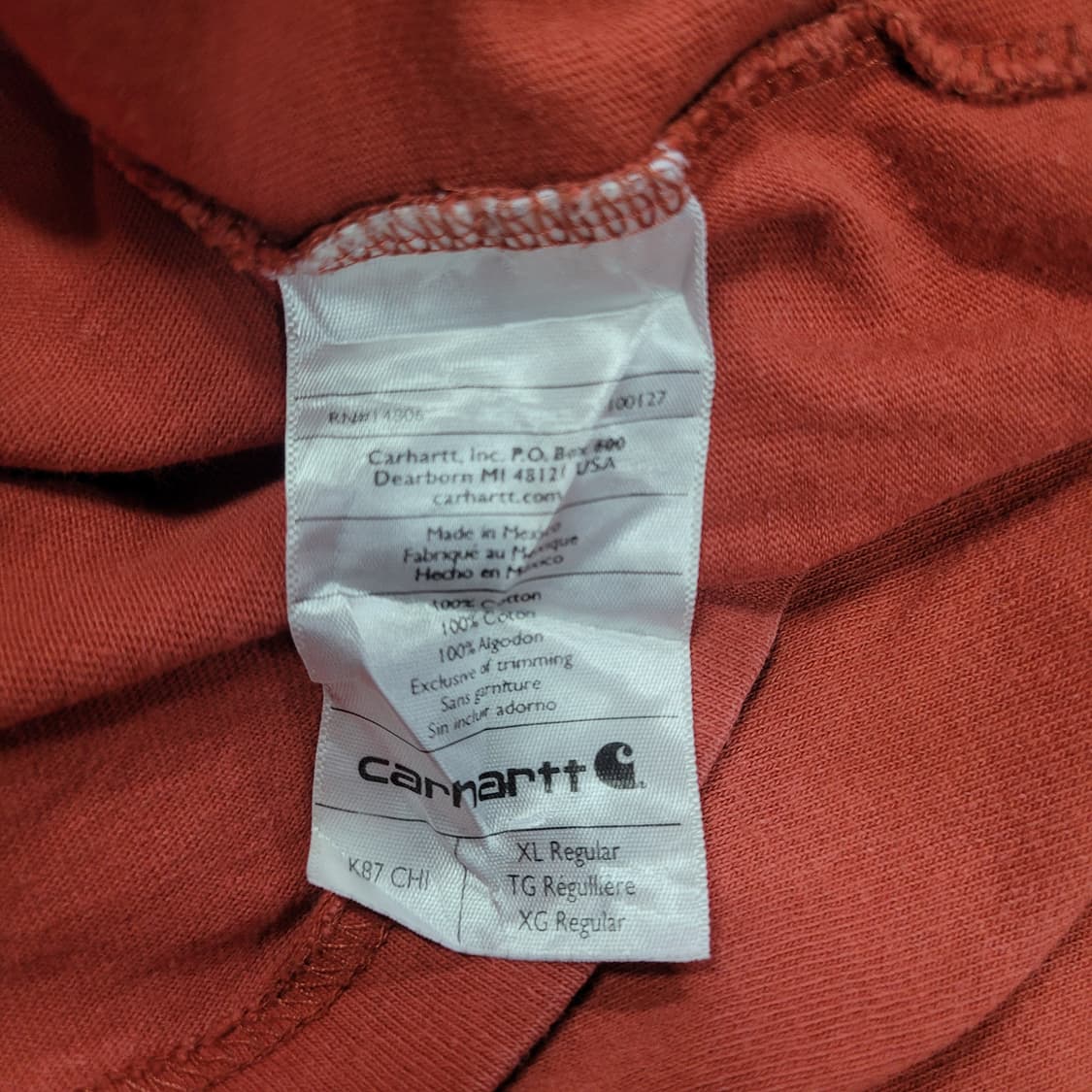 carhartt 칼하트 빈티지 포켓 셔츠 상품이미지6