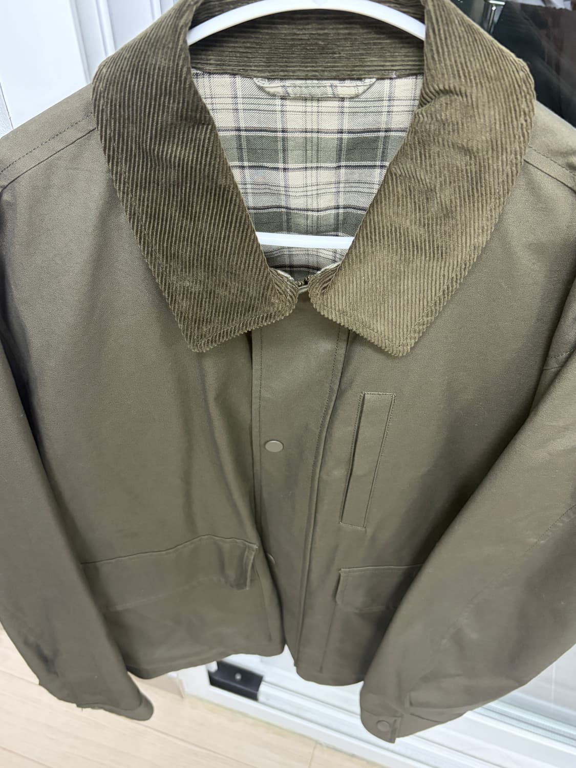 (L) 유니클로 유틸리티쇼트 블루종 상품이미지2