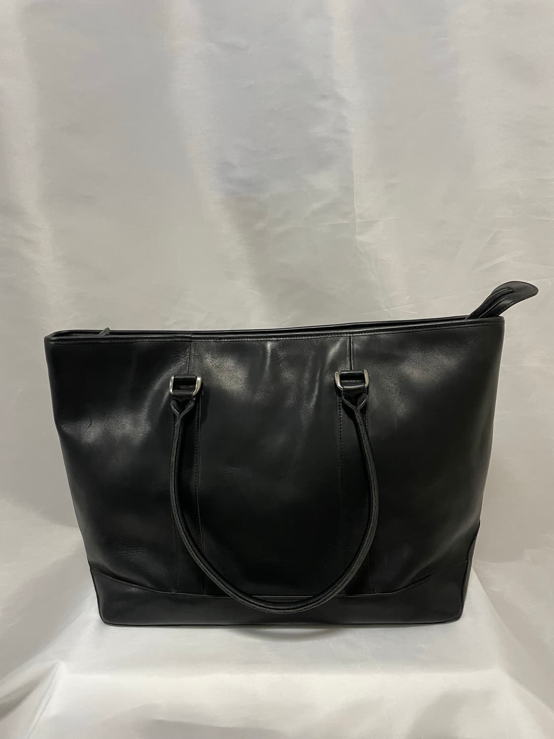 [D.O Archives] 90s 엘엘빈 토트백 라지 - 블랙 레더 상품이미지3
