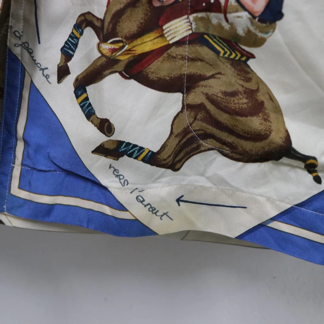 80-90'S 에르메스 실크 셔츠 자켓 65258 상품이미지5