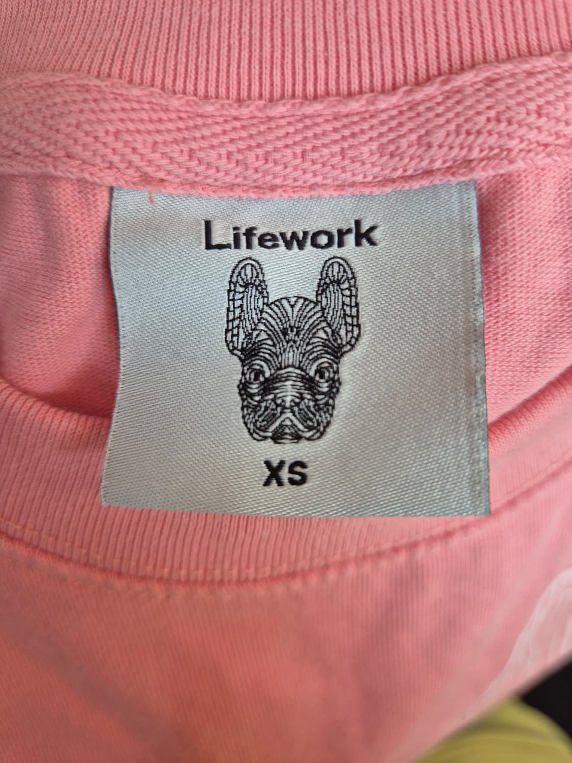 Lifework 핑크색 티셔츠 XS 사이즈입니다.

- 스타일 넘버: L 상품이미지5