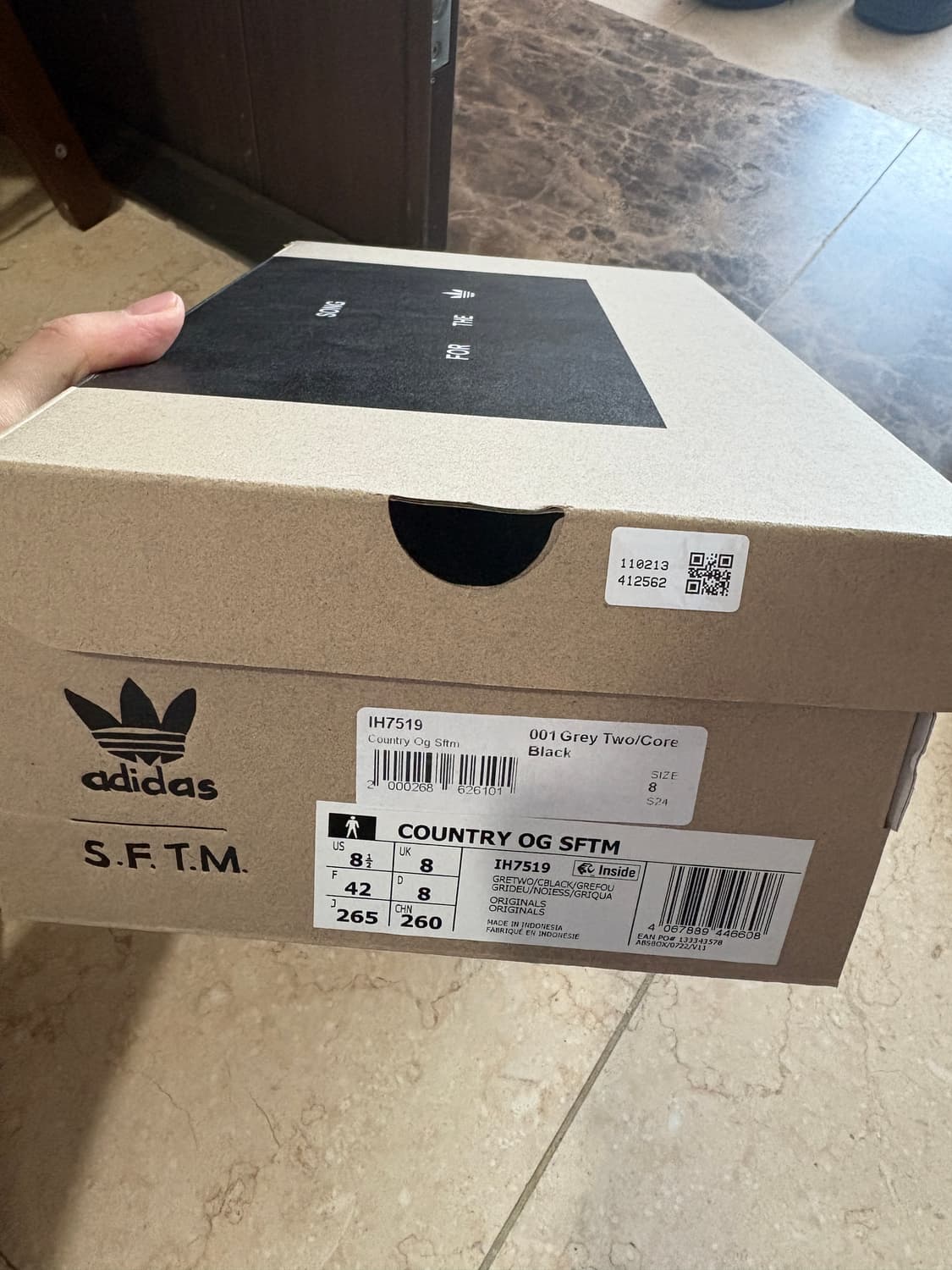 아디다스 송포더뮤트 컨트리 265사이즈 상품이미지5