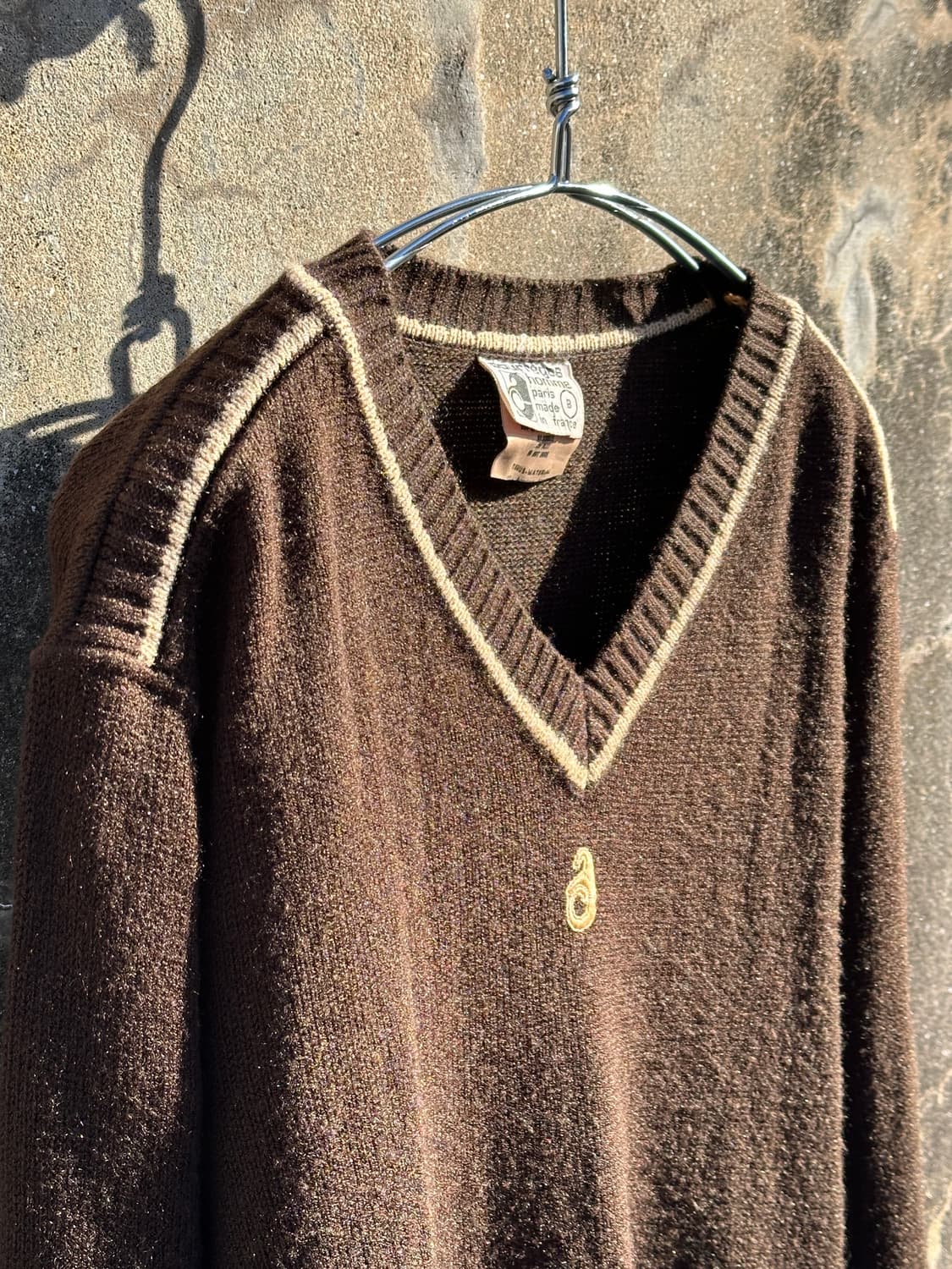 70’s Courreges homme knit sweater 상품이미지1