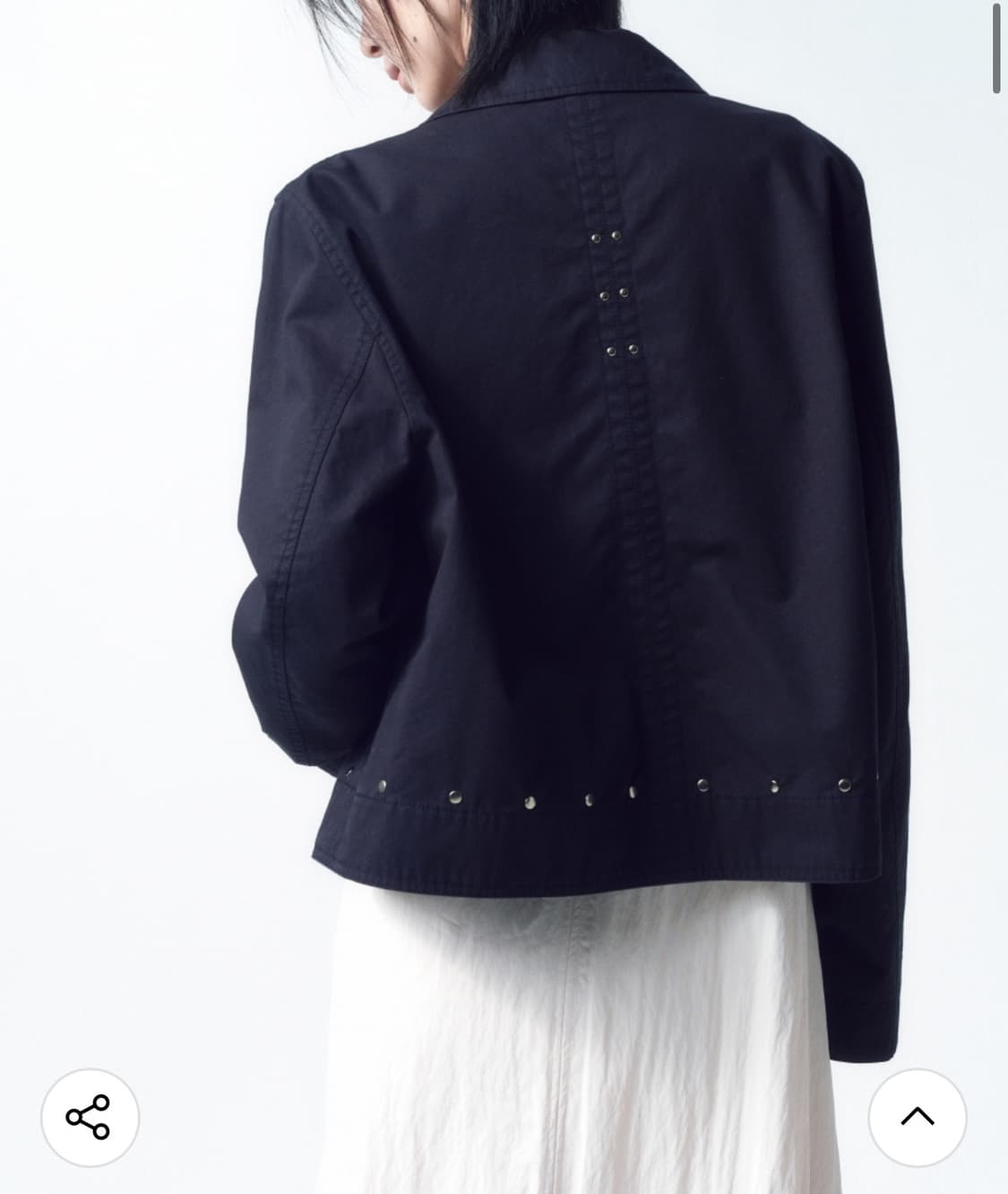 인사일런스 코튼 스터드 자켓 M 상품이미지6