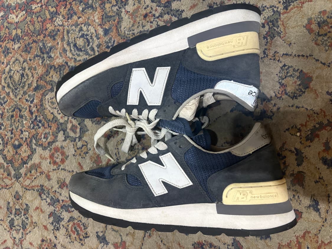 [250사이즈] 990v1 네이비 상품이미지3