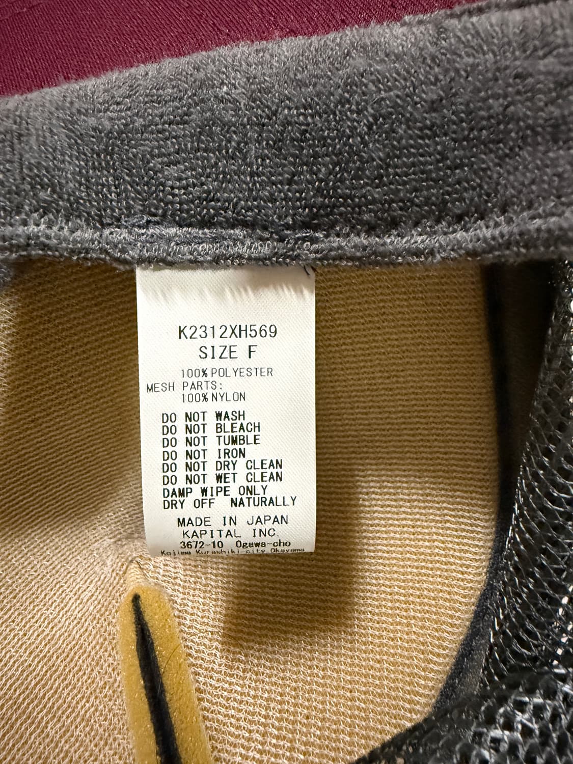 KAPITAL 777 트러커캡 상품이미지3