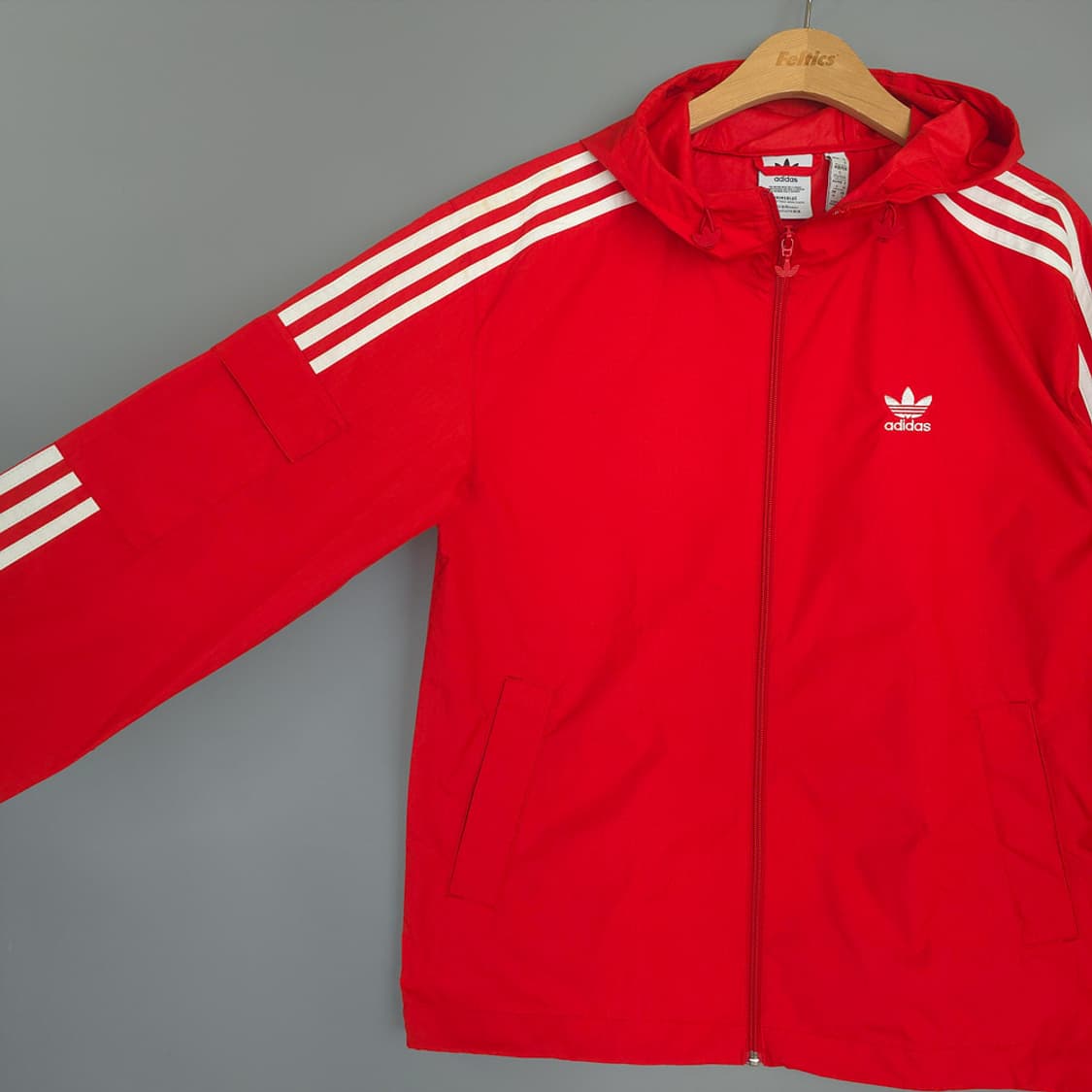 남성용 아디다스 adidas 프라임블루 삼선 바람막이 M 상품이미지2