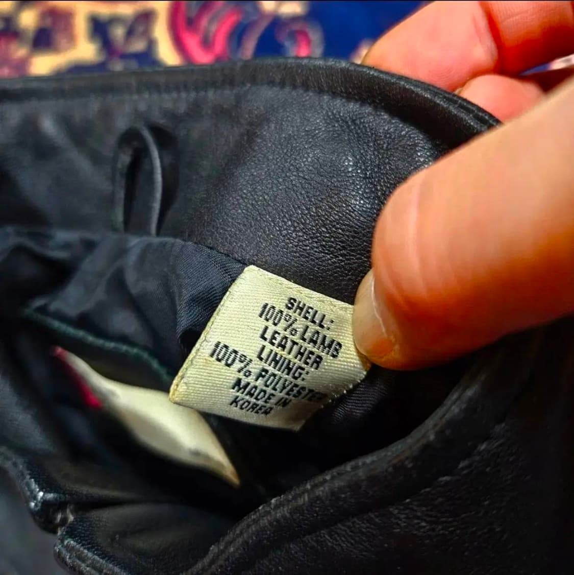 리바이스(Levis) 00's 램스킨 양가죽 빈티지 라이더자켓 상품이미지6