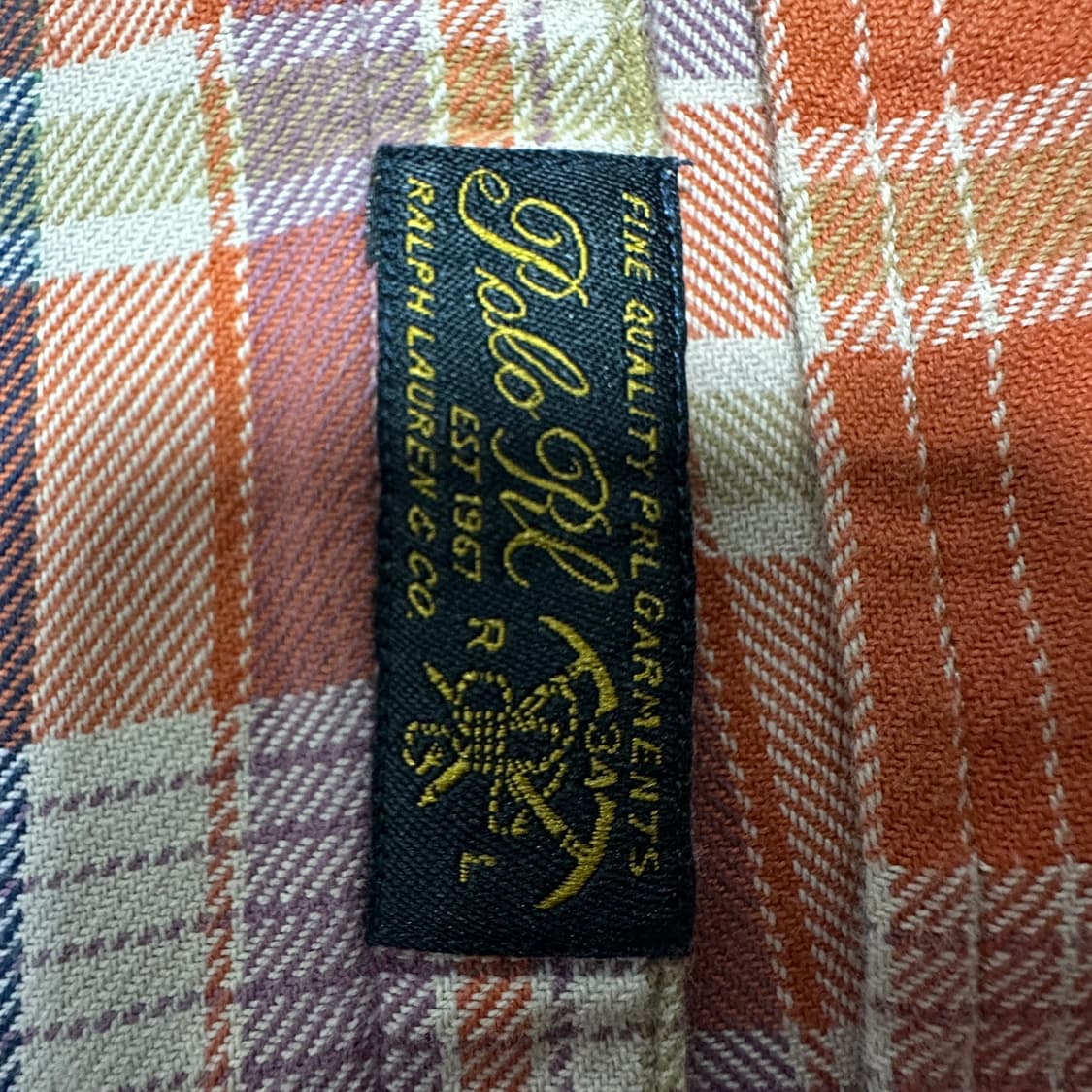 POLO RALPH LAUREN india check shirt 상품이미지4