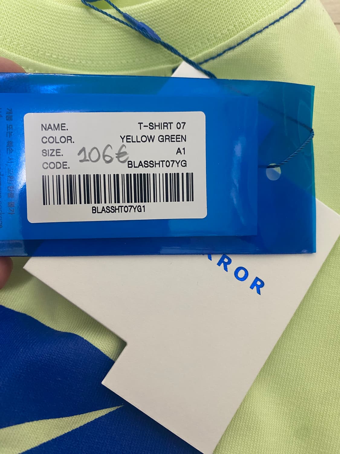 (새상품) 아더에러 디스토트 반팔티셔츠 상품이미지6