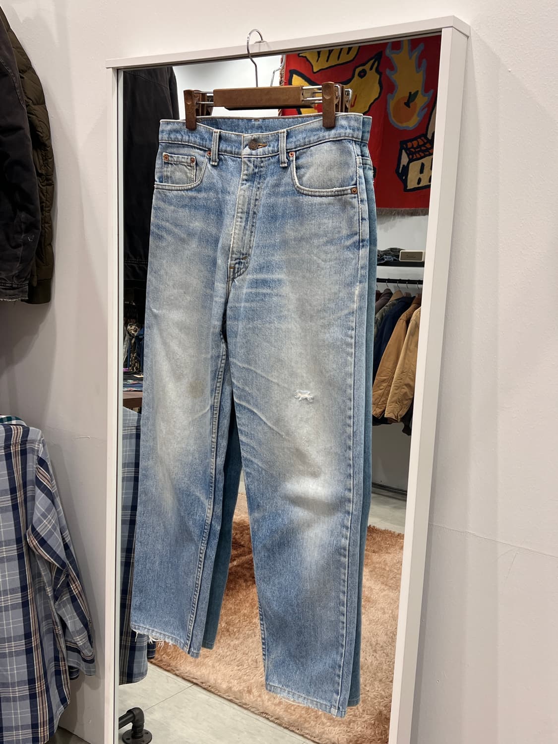90s Levis 리바이스 610 데님 팬츠 (USA) (32inch) 상품이미지1