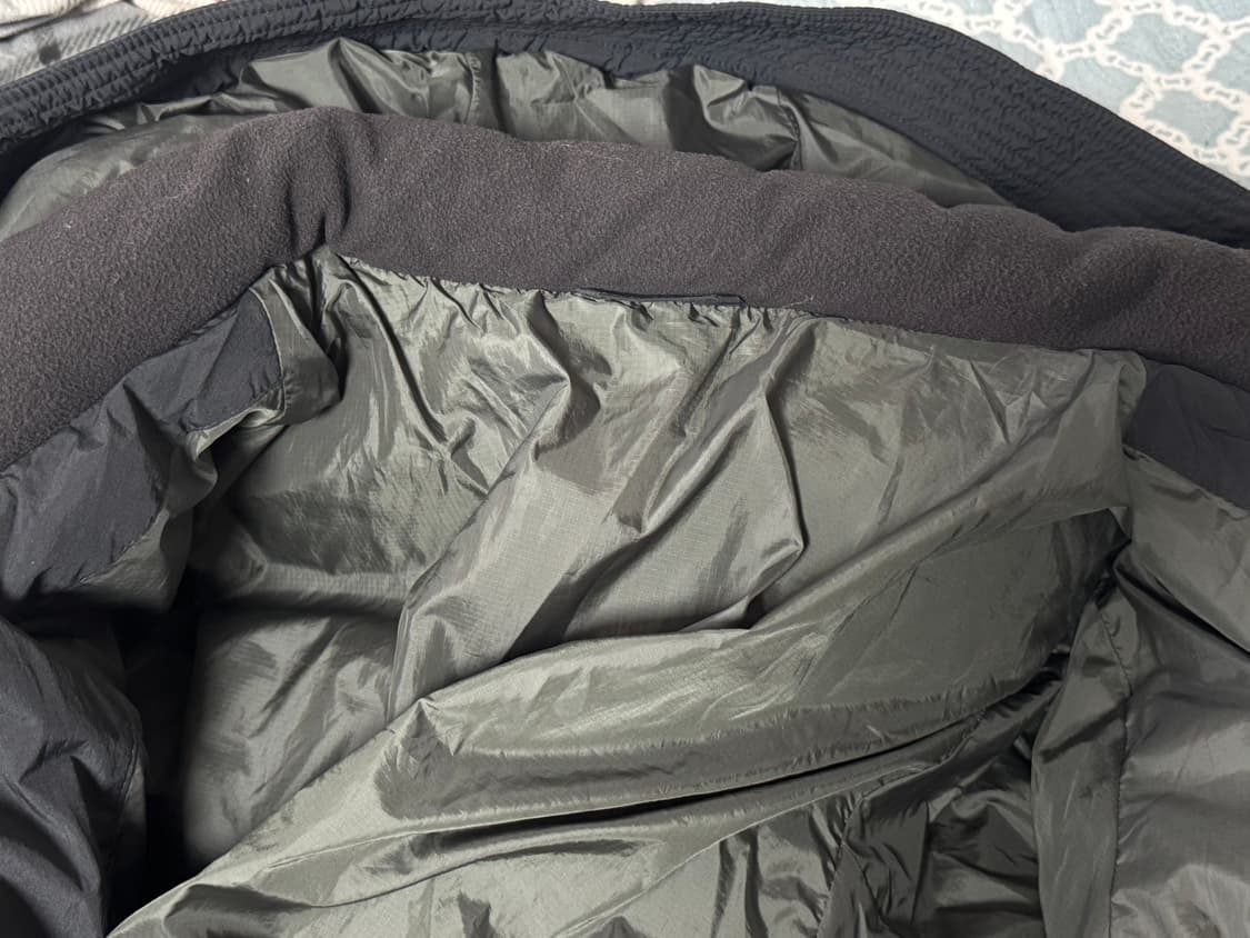 [5회미만] 시리즈 25fw 구스다운 에어트루퍼 / 다크차콜 / 110사 상품이미지5