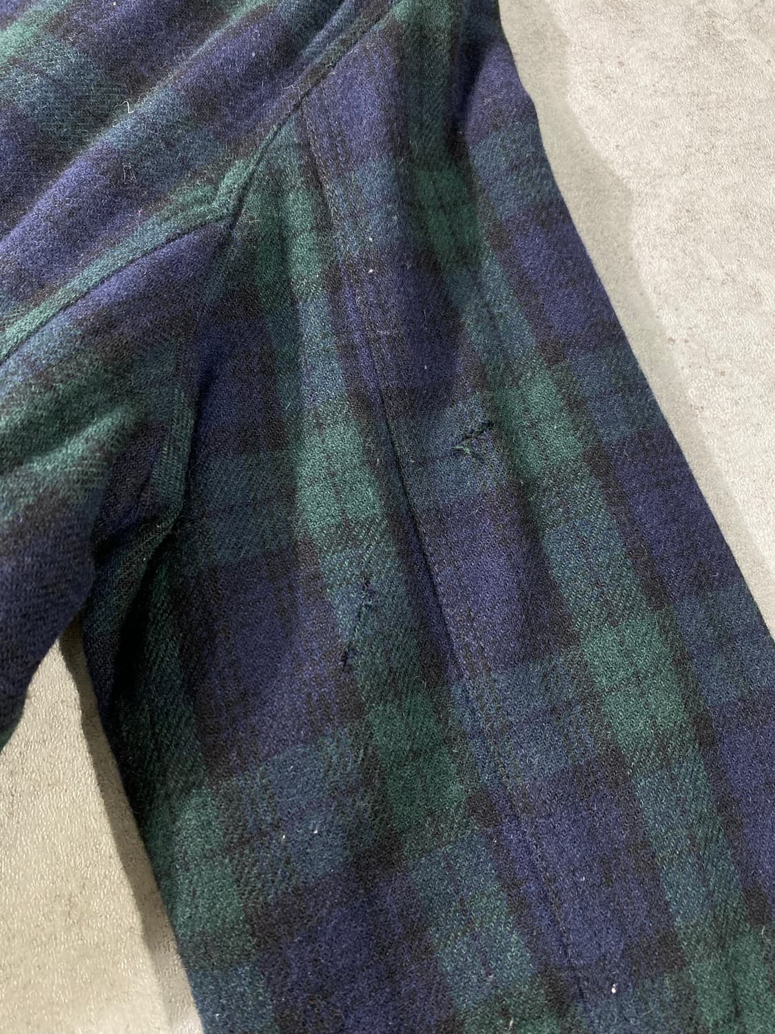 [L] TK MIXPICE 타케오 키쿠치 블랙와치 체크 울 후드 자켓 상품이미지6