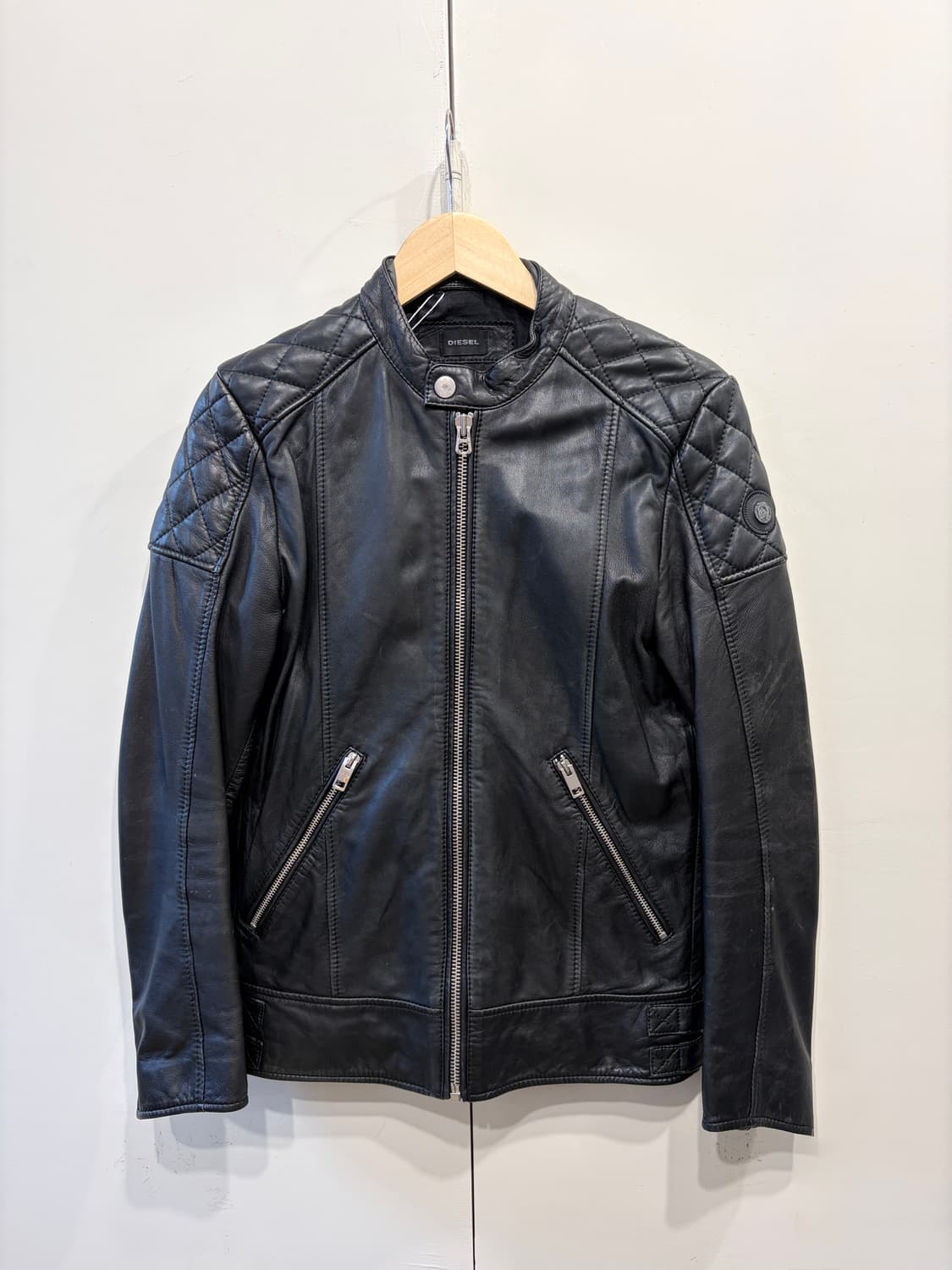 DIESEL 디젤 램스킨 레더 자켓 상품이미지1